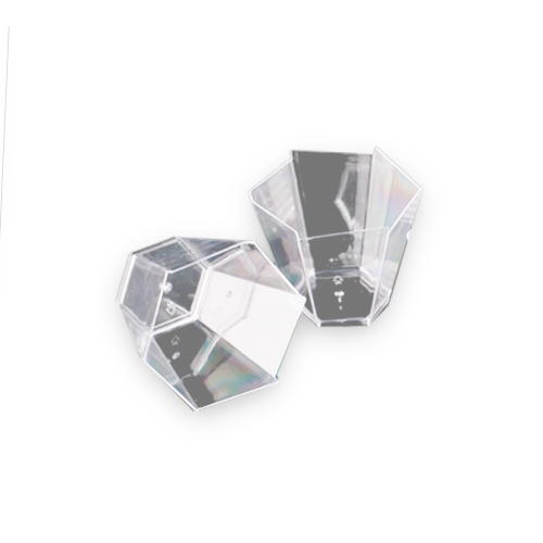 גביע קינוח אפולו 24 יח' - שקוף