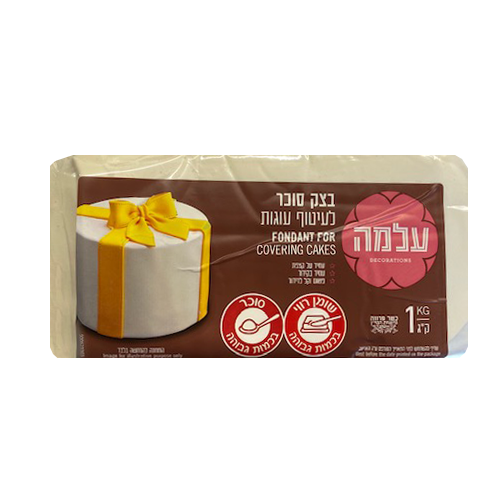 בצק סוכר 1 קילו - לבן