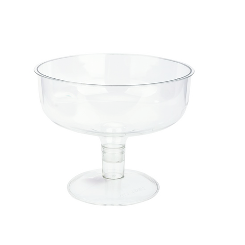 גביע פלסטיק גדול לממתקים - שקוף