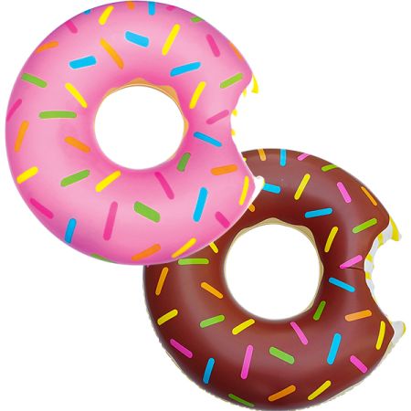 גלגל ים קוטר 90 ס"מ- דונאטס צבע משתנה