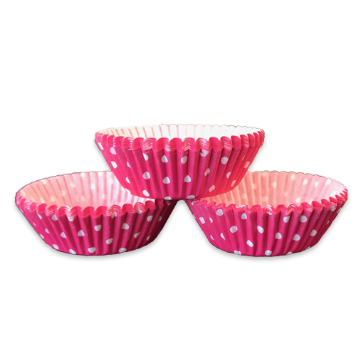 מנג'ט לעוגיות מס' 3  - ורוד נקודות