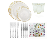 חבילת אירוח בועות ל10 סועדים - ניצוצות זהב