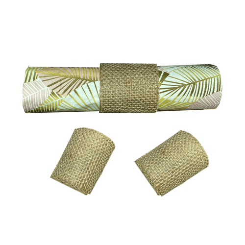 חבקים למפיות מיוטה 6 יח' - טבעי