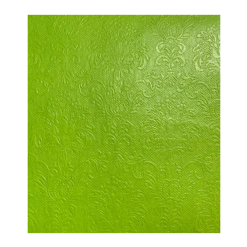 מפת שולחן אלבד מוטבעת - ירוק