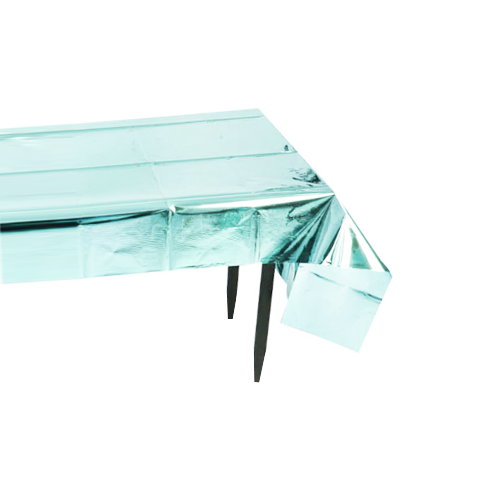 מפת שולחן מטאלית - טורקיז