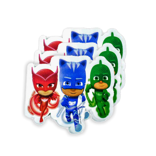 מפיות נייר יום הולדת כוח פיג'יי 16 יח'-  צבעוני