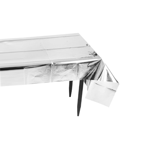 מפת שולחן מטאלית - כסף