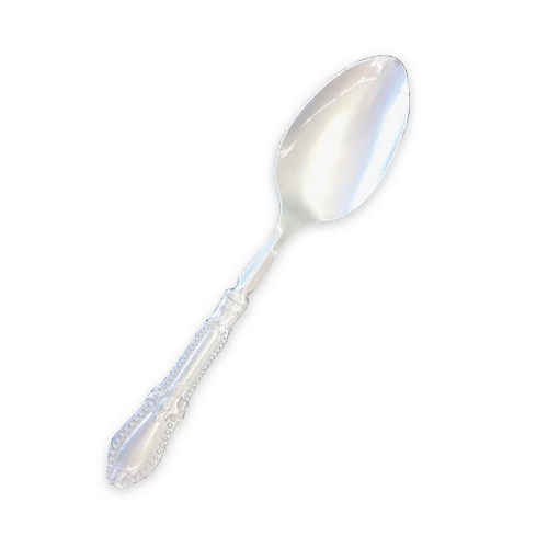 כף הגשה מפלסטיק ורסאי 2 יח' - שקוף