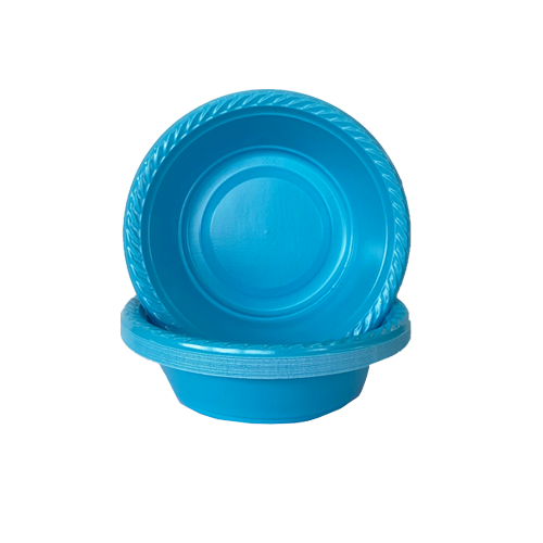 לפתנייה פלסטיק color ארוז 18- תכלת