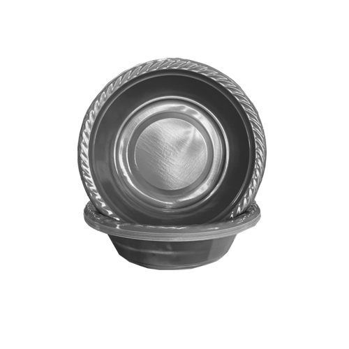 לפתנייה פלסטיק color ארוז 18 יח' - כסף