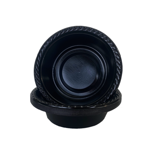 לפתנייה פלסטיק color ארוז 18 יח'- שחור