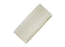 מגש פלסטיק דמוי עץ גדול - קרם