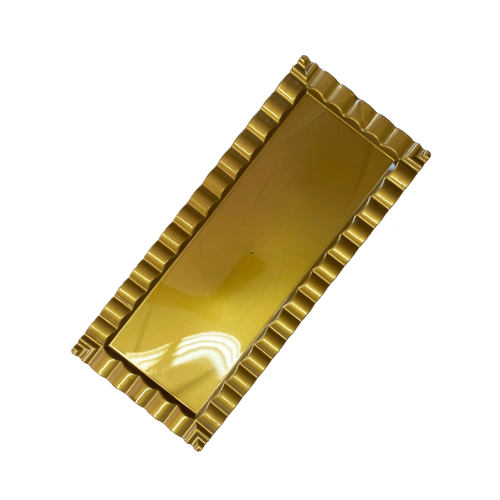 מגש רולדה גלים קטן - זהב