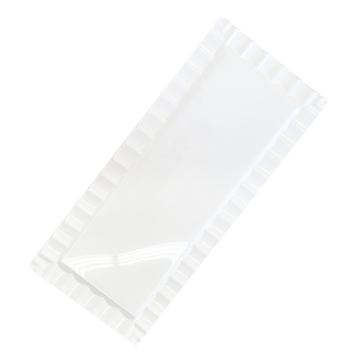 מגש רולדה גלים גדול - שקוף