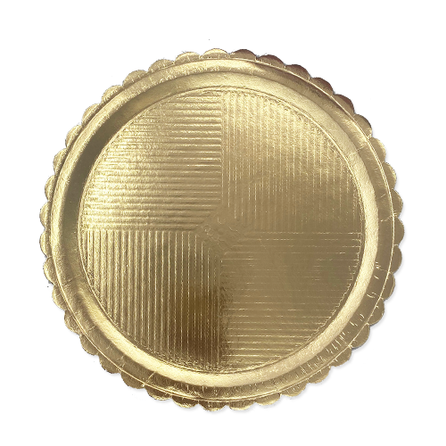 תחתית לעוגה מדורו פוקר קוטר 34  ס"מ - זהב