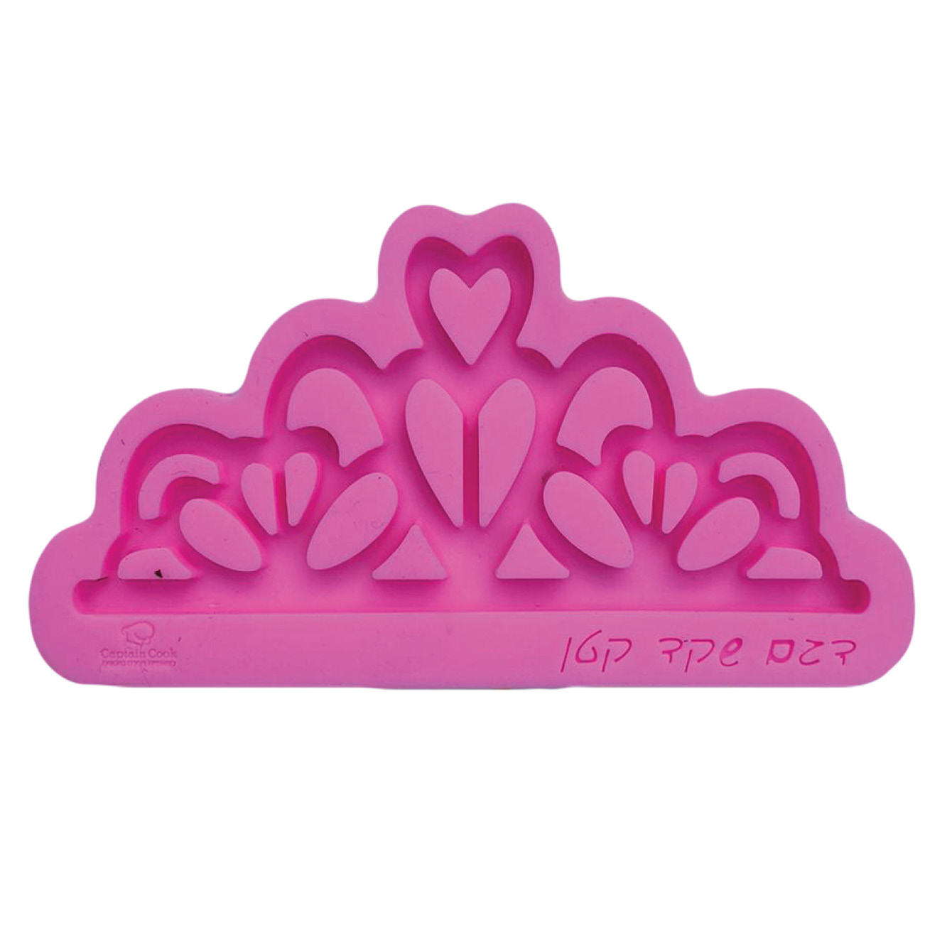  תבנית סיליקון דוגמת כתר נסיכה