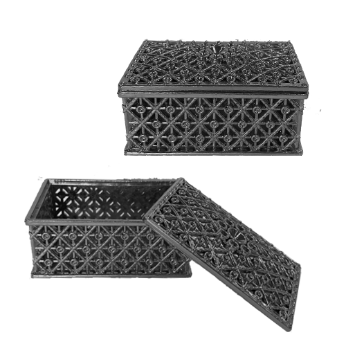 קופסת מזכרת מתנה לאירוע 6 יח' - כסף