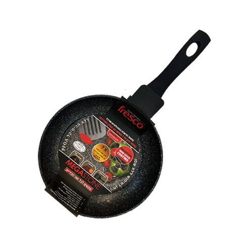 מחבת Fresco מגה סטון 22 ס"מ - שחור