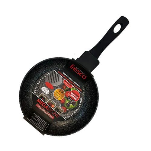 מחבת Fresco מגה סטון 24 ס"מ - שחור