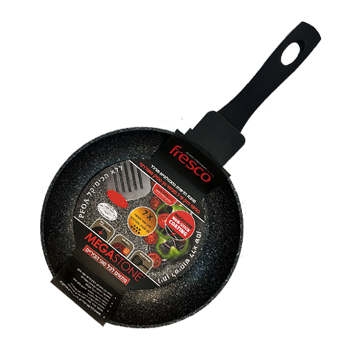 מחבת Fresco מגה סטון 26 ס"מ - שחור