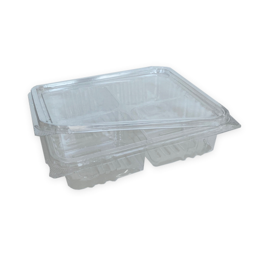 4 תבניות פלסטיק מחולקת ל- 4 +מכסה 