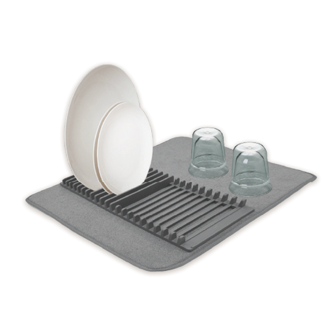 מייבש כלים מגבת - אפור