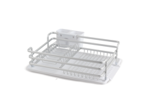 מייבש כלים מתכת דגם מרלו - כסף