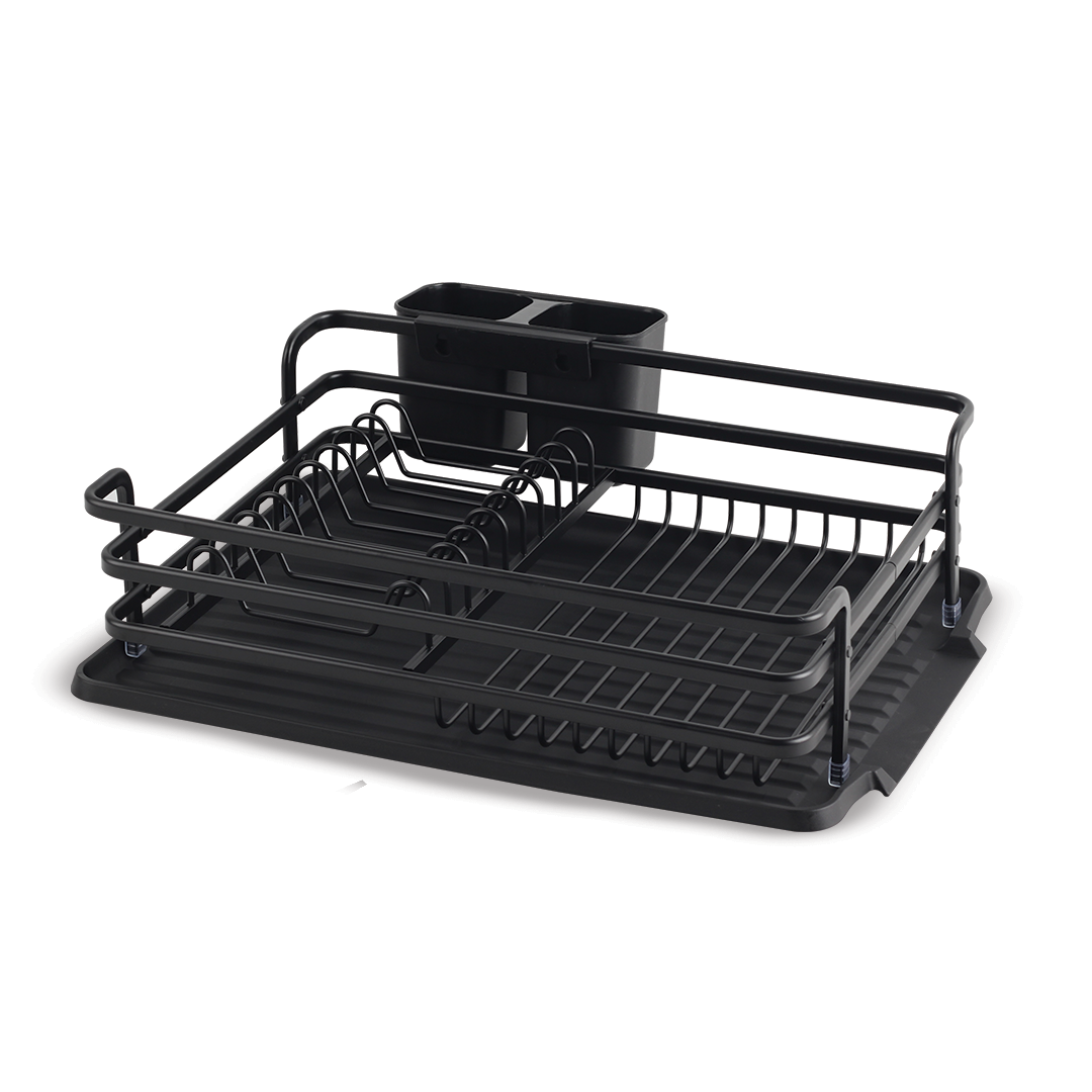 מייבש כלים מתכת דגם מרלו - שחור