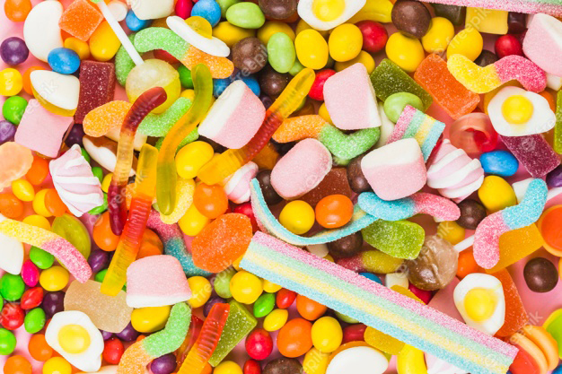 ממתקים,סוכריות ושוקולדים