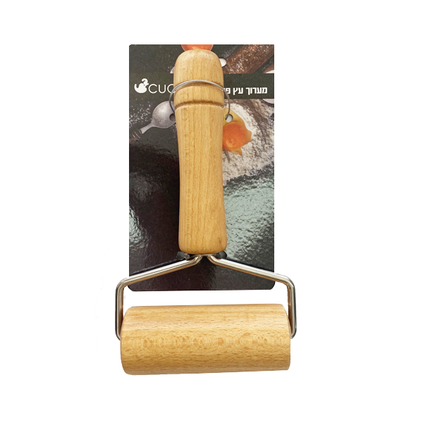 מערוך עץ עם ידית 