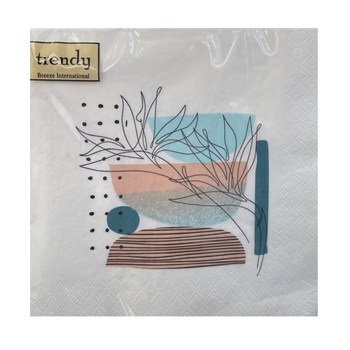 מפיות נייר ציפור גן עדן 20 יח' - לבן