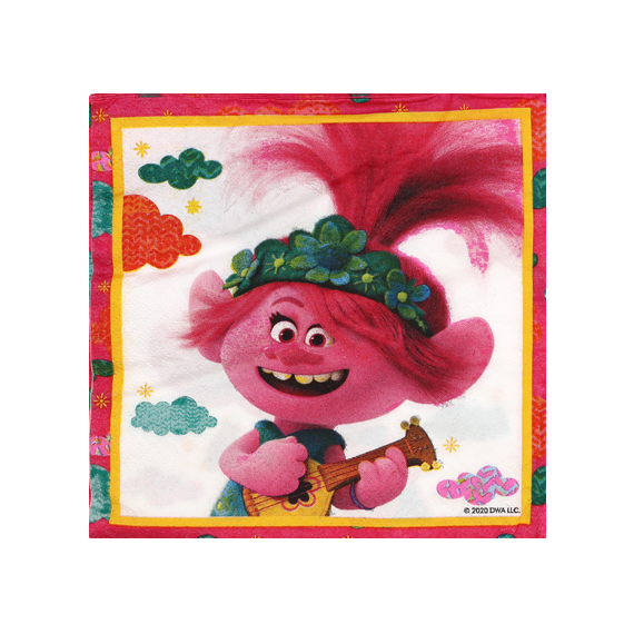 מפיות יום הולדת ממותגות - טרולים