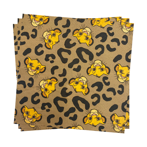 מפיות נייר יום הולדת מלך האריות 20 יח'