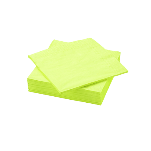 מפיות נייר איכותיות 33*33 ס"מ 50 יח' - ירוק פסטל
