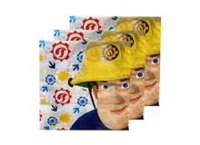 מפיות נייר יום הולדת סמי הכבאי- כחול