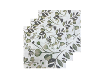 מפיות נייר דוגמת ענף ירוק 20 יח' - צבעוני