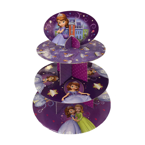 סטנד לקאפקייקס 3 קומות - הנסיכה סופיה