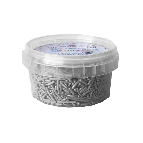 סוכריות לקישוט עוגה אטריות 40 ג' - כסף