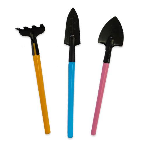 סט מעדרים לשתילה 3 יח'  ט"ו בשבט - צבע משתנה