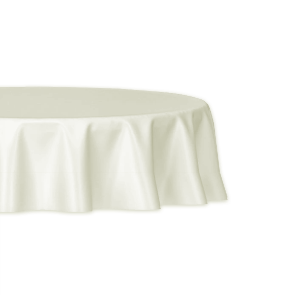 מפת שולחן אלבד עגולה קוטר 1.80 מ' - קרם