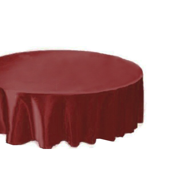 מפת שולחן אלבד עגולה קוטר 1.80 מ' - בורדו