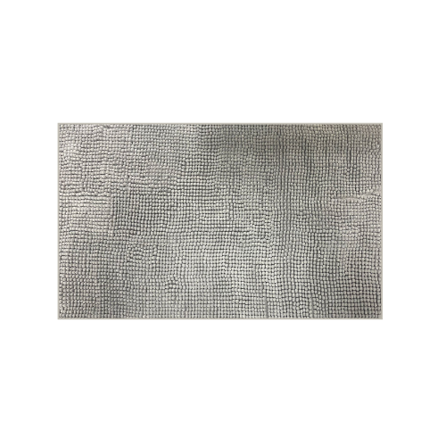 שטיח אמבטייה פרנזים 50*80 ס"מ - אפור