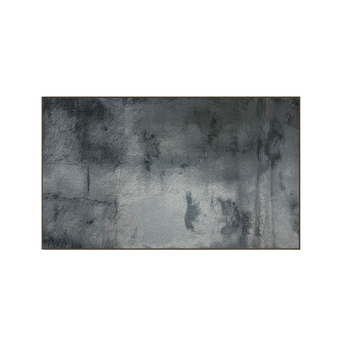 שטיח פרוותי 50*80 ס"מ - אפור כהה