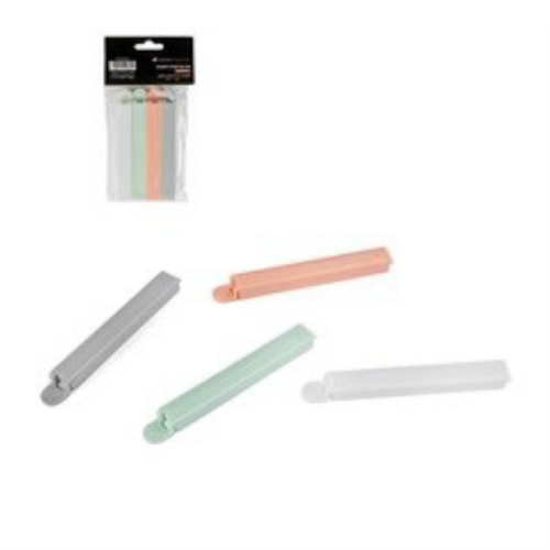 קליפסים לסגירת שקיות- צבעי פסטל