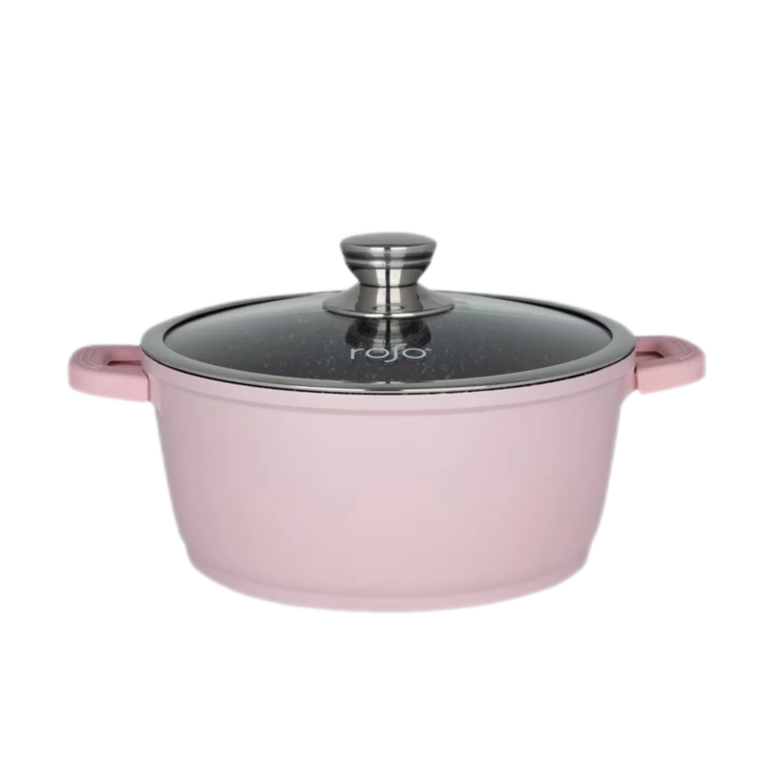 סיר roso לבישול  24 ס"מ - ורוד