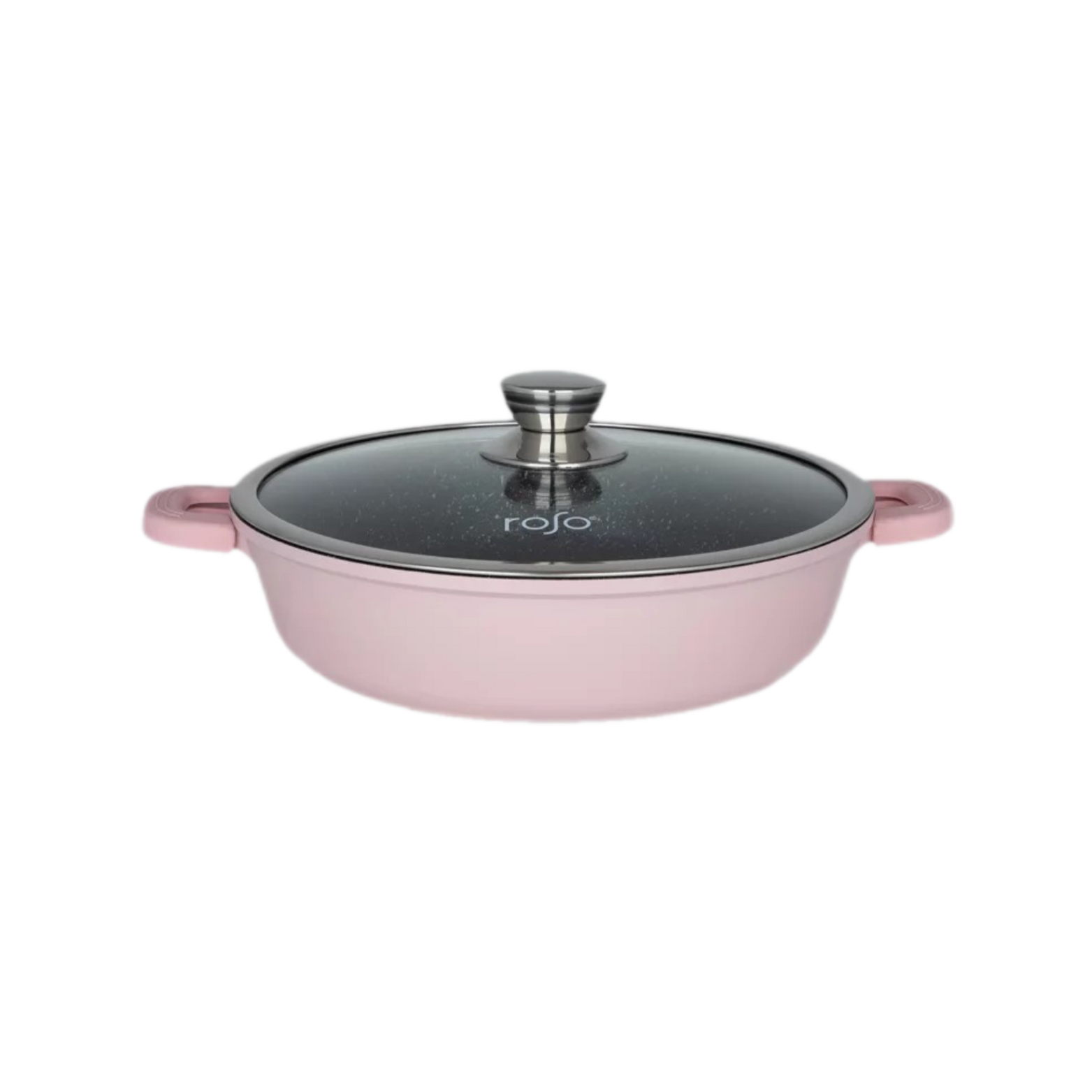 סיר סוטאז' roso לבישול 24 ס"מ - ורוד