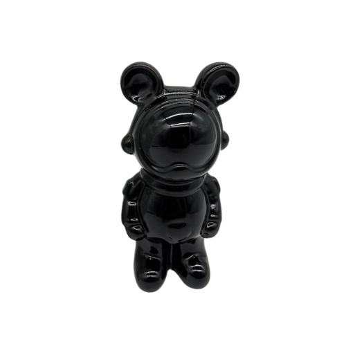 דובי חלל קרמיקה דקורטיבי - שחור