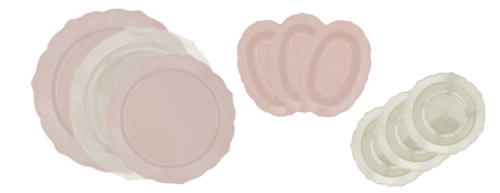 צלחות חד פעמיות