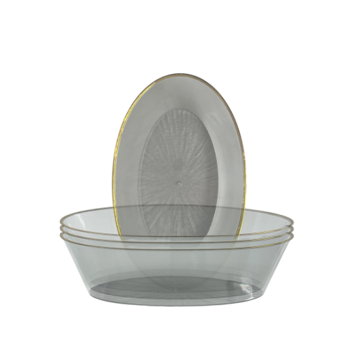 קסרול פלסטיק  ICE אייס 6 יח'- אפור זהב