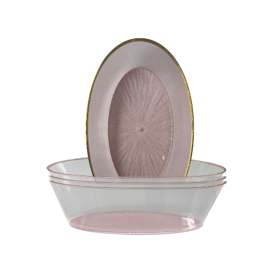 קסרול פלסטיק  ICE אייס 6 יח'- ורוד זהב